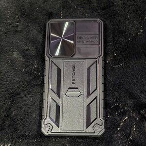 FNTCASE Samsung Galaxy S24/S25 black phone case NWT